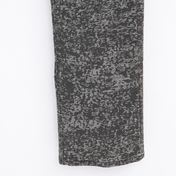 Levis Perfectly Slimming 512 pattern straight leg statement jean charcoal gray 4 - Picture 6 of 10